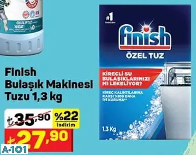 FİNİSH BULAŞIK MAKİNESİ TUZU